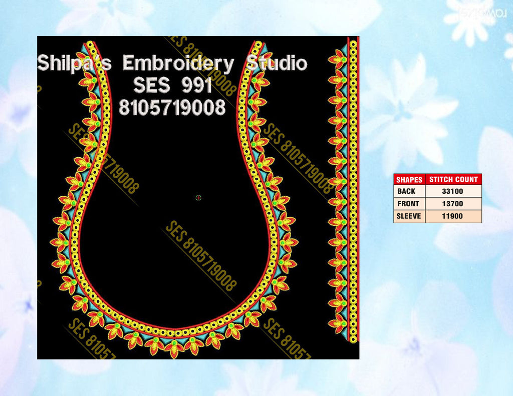 Embroidery Designs 901-1000 Series