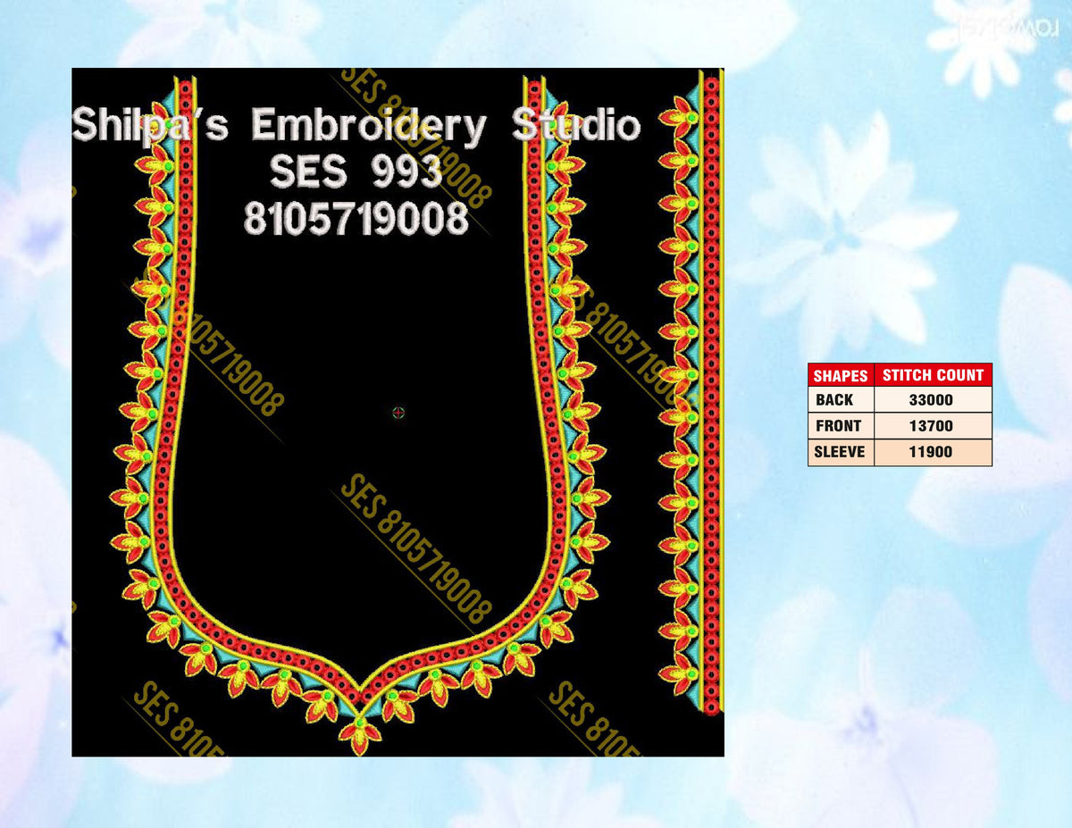Embroidery Designs 901-1000 Series