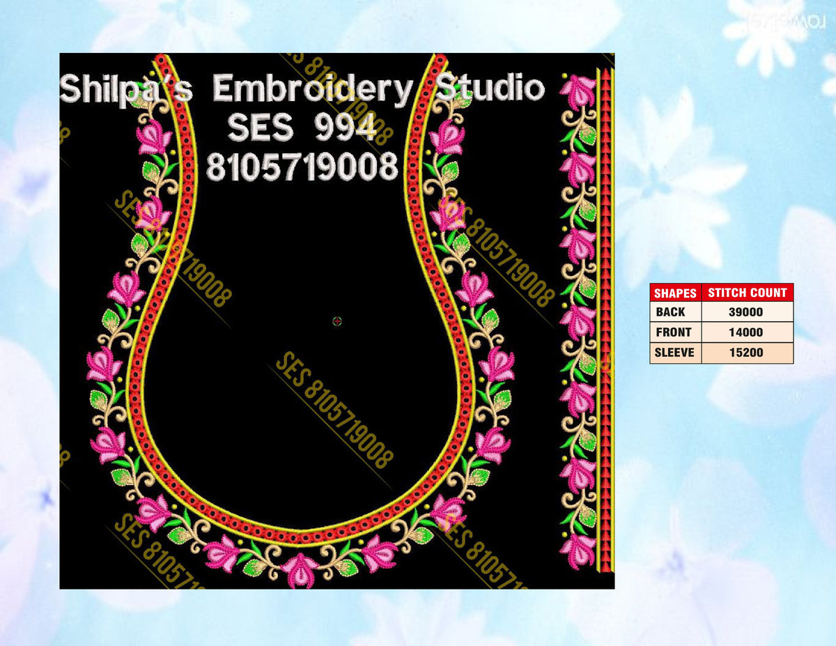 Embroidery Designs 901-1000 Series