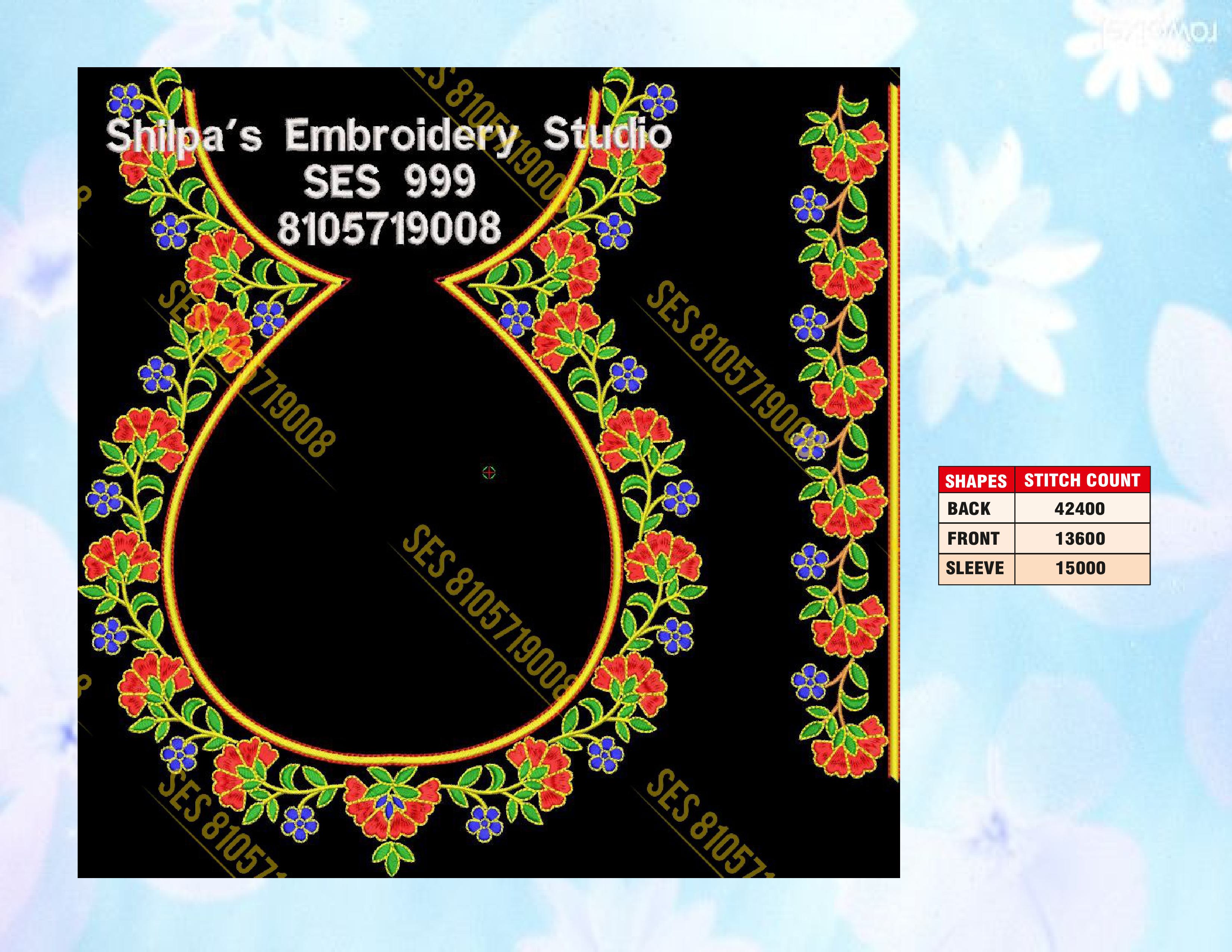 Embroidery Designs 901-1000 Series