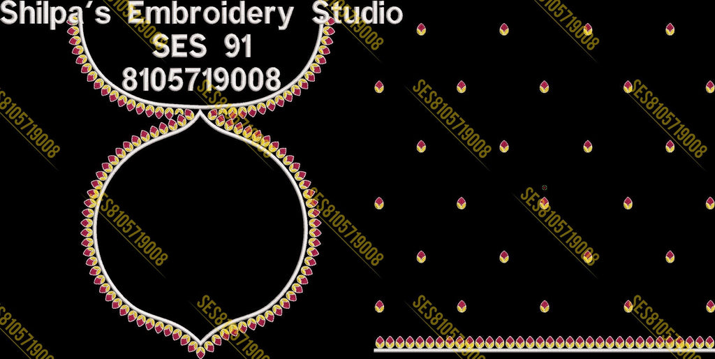 Embroidery Designs 1-100 Series