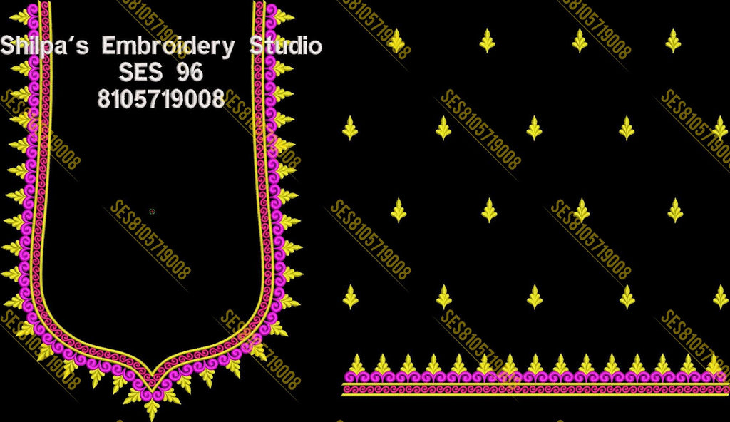 Embroidery Designs 1-100 Series